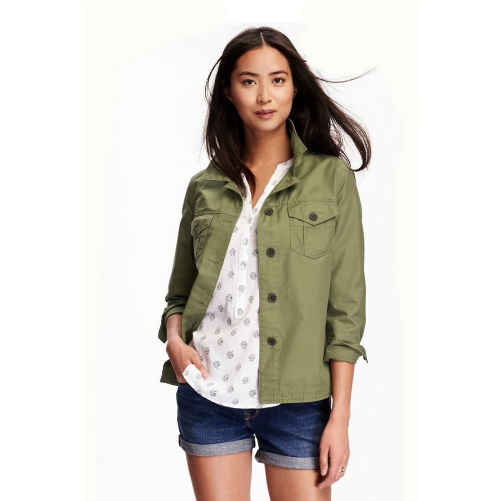 Old Navy Twill Shirt Jacket